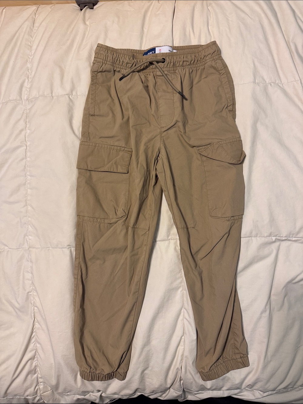 Old Navy Tan Kids Cargo Joggers